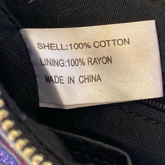 👜TALBOTS MULI COLORED FLORAL PATTERN SHOULDER BAG/PURSE. Great condition. - Picture 6 of 7